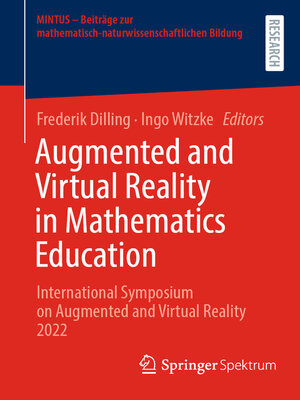 cover image of Augmented and Virtual Reality in Mathematics Education